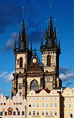 Tyn cathedral, Prague, Czech republic