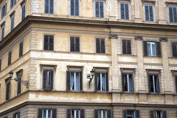 Fototapeta na wymiar Old palace - front view