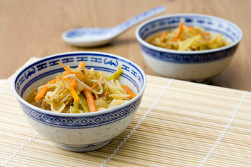 Asiatische Nudelsuppe
