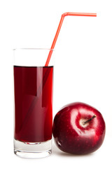 red apple