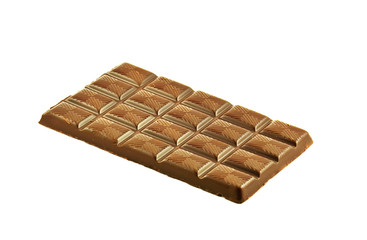 Chocolate bar isolated