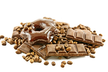 Chocolate and coffee