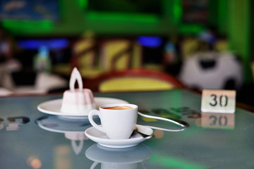 Coffee and sweet