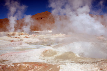 geyser in bolivia