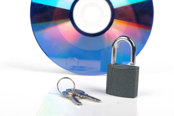 DVD and lock