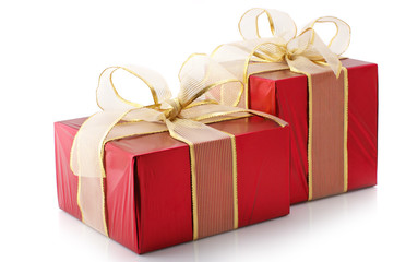 Red foil gifts
