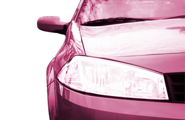 Sport Car - Front side, half