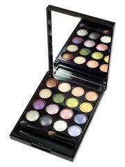 Colored eye shadows set