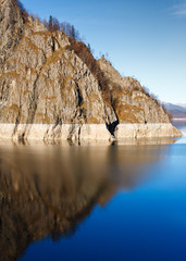 Vidraru Lake in Romania