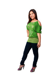 Beautiful Hispanic Woman