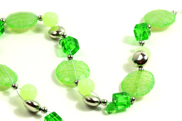 Green necklace