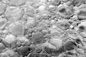closeup foam