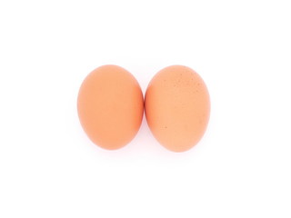 two eggs together