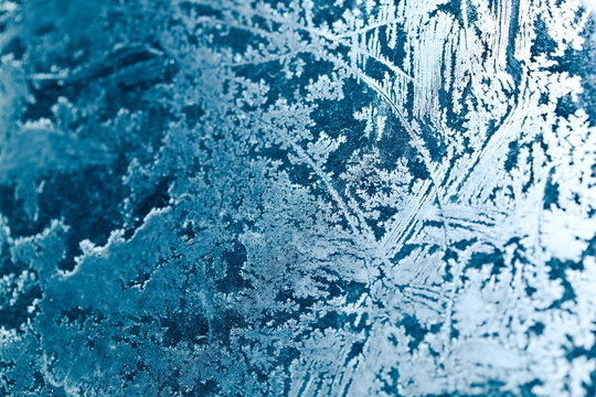 blue frost background