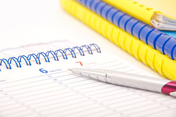 The information on a calendar about Interview with office