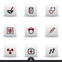 Medical web icons from series..no.2
