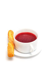 Polish Cuisine. Borscht.