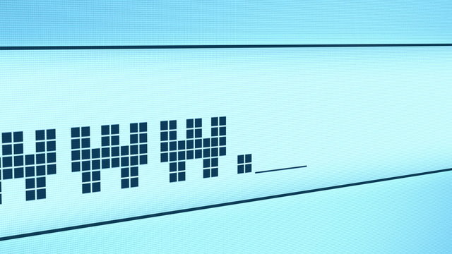 Typing www http address