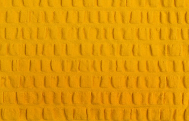 Yellow Cotton Seersucker Textile