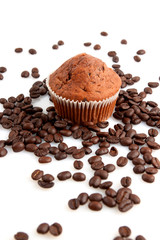 Muffin Muffins Backwaren Bäckerei Kaffeebohnen