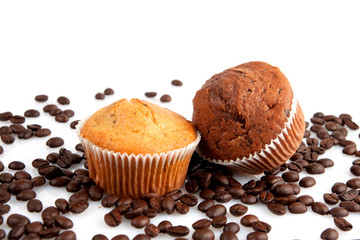 Muffin Muffins Backwaren Bäckerei Kaffeebohnen