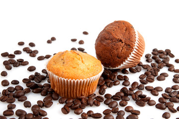 Muffin Muffins Backwaren Bäckerei Kaffeebohnen