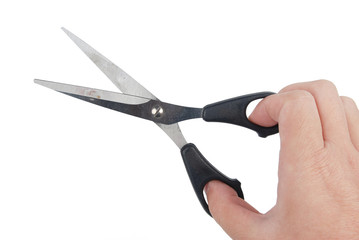 Haircutting scissors