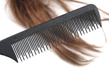 Obraz premium Comb and hair