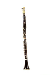 Clarinet isolated on white