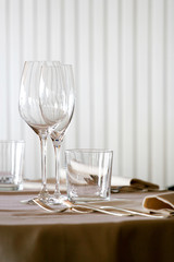gedeckter Tisch