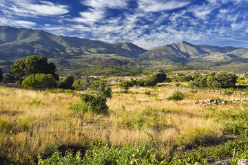 Sierra de Gredos desde Burgohondo