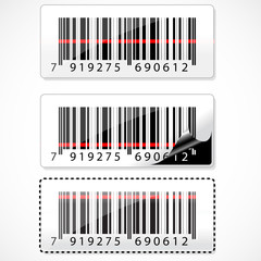 barcode with rays