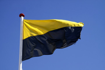 Flagge des deutschen Bundeslandes Sachsen-Anhalt