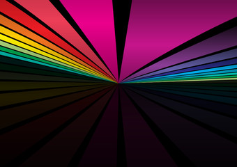 Color rainbow background web template