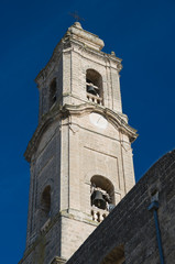 Fototapeta na wymiar Immaculate Conception Belltower Church. Adelfia. Apulia.