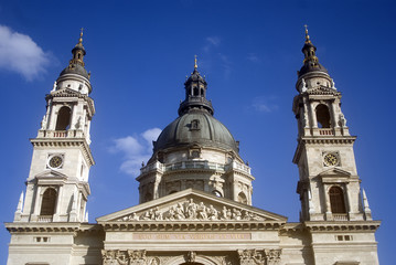 Fototapeta na wymiar St. Steven Cathedral, Budapest, Hungary