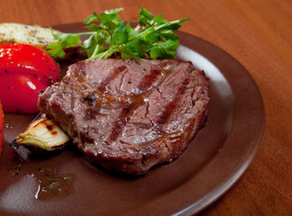Grilled beef  - steak