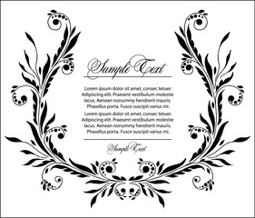 beauty  floral ornament