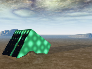 Cubo espacial © Pablo Armelles