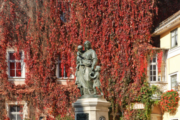Obraz premium Donndorfbrunnen in Weimar II