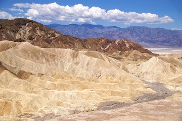 Fototapeta na wymiar Zabriskie Point, Death Valley rocks!