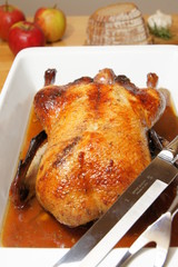 Grilled duck