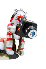 Obraz premium Robot photographe