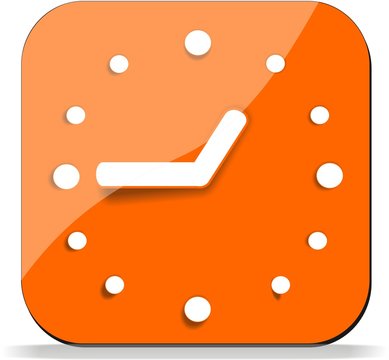 bouton horloge