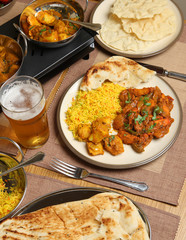Indian Curry Meal