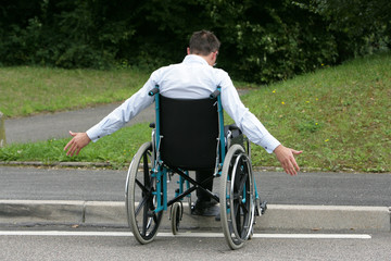 Handicap trottoir