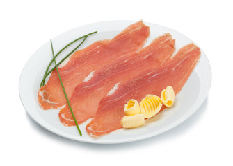 Piatto di prosciutto crudo