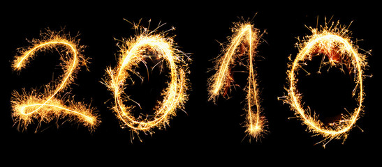 2011 made of sparkler