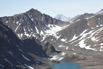 High mountains landscape