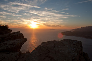 Coucher de Soleil au Cap Canaille, Cassis